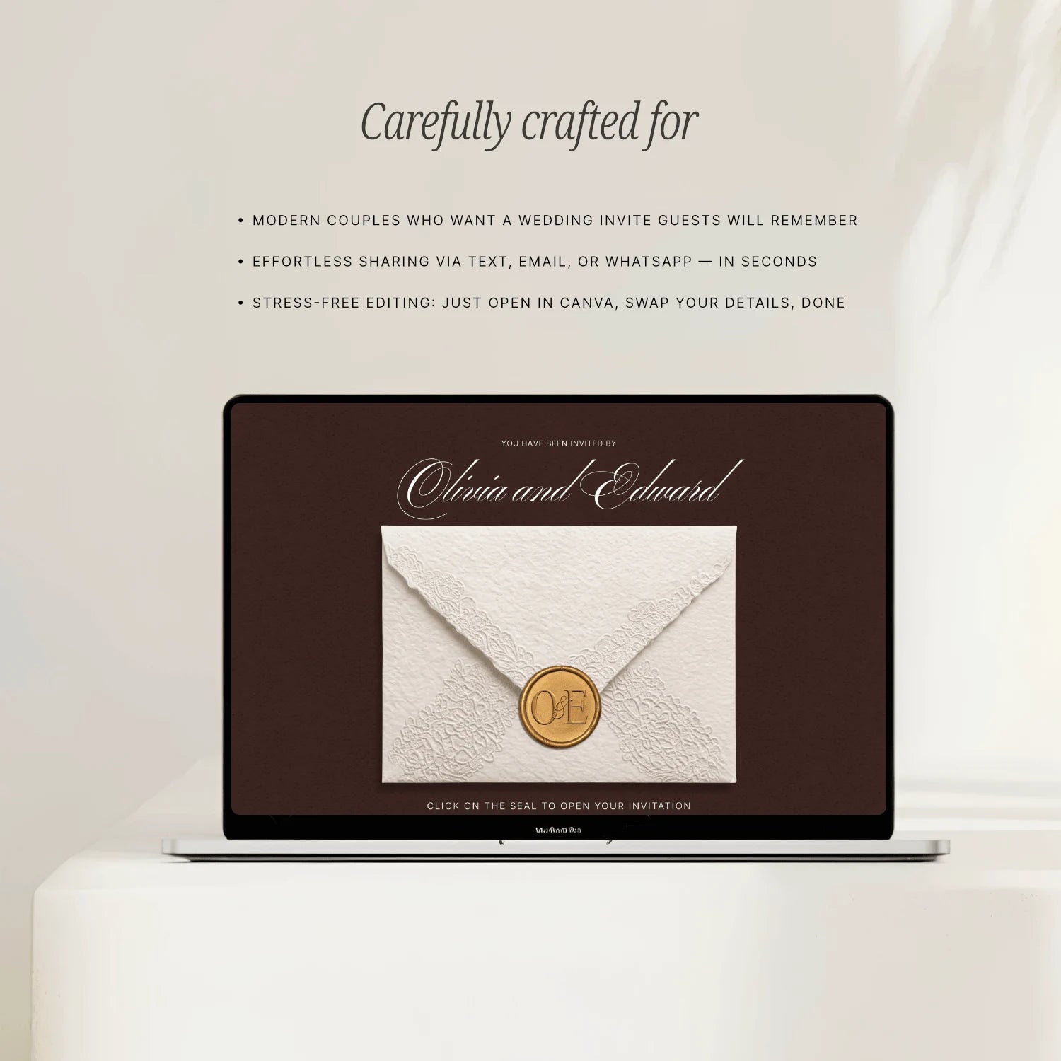 Chestnut Wedding Website - Elysian Series