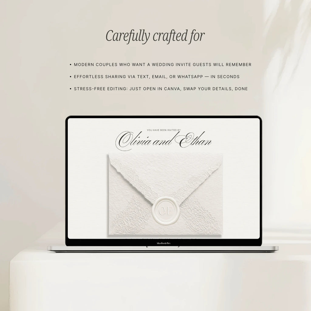 Pearl Wedding Website - Elysian Series