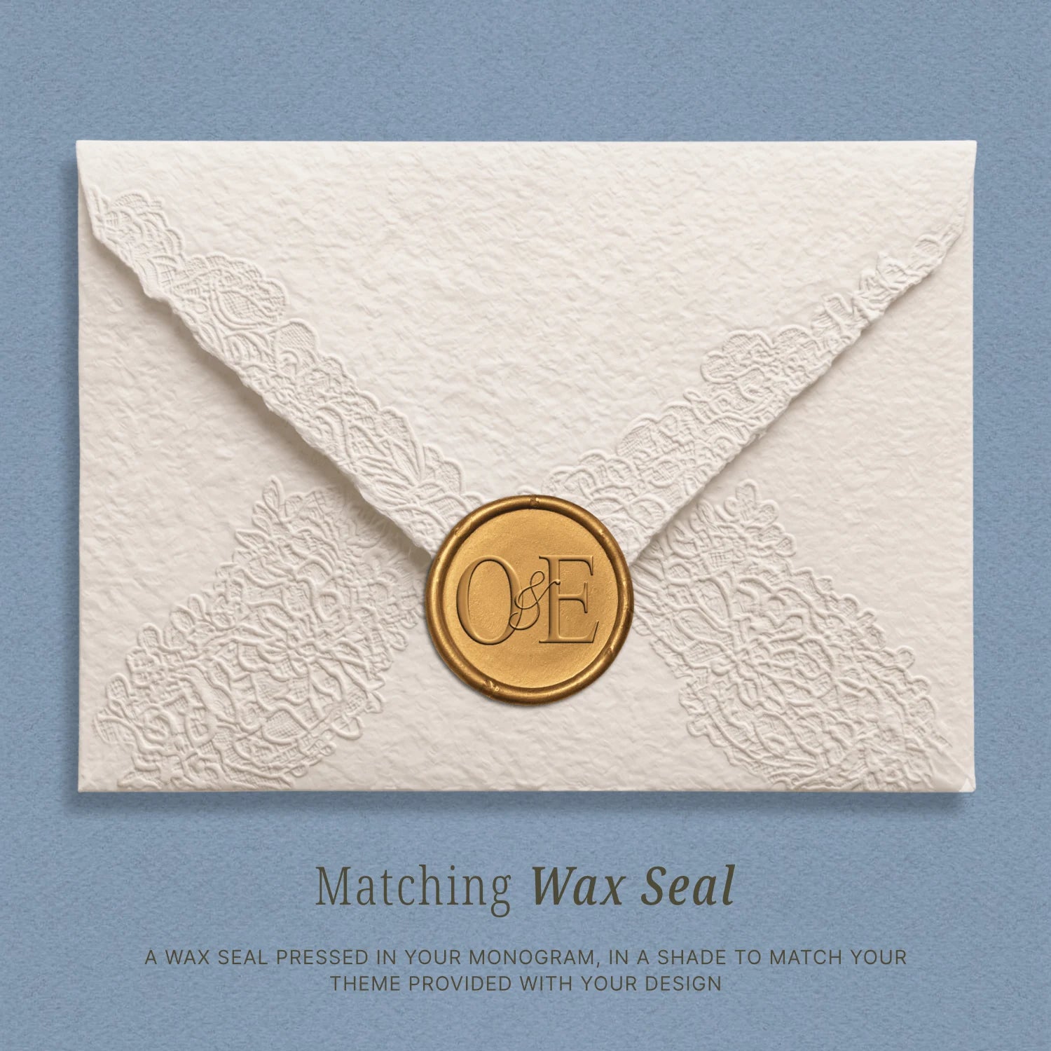 Dusty Blue Wedding Website - Elysian Series